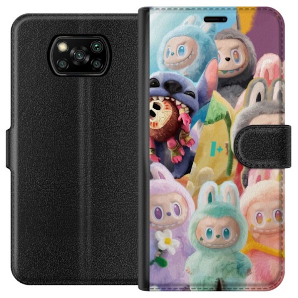 Xiaomi Poco X3 NFC Plånboksfodral big into energy labubu
