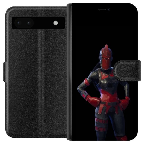 Google Pixel 6a Plånboksfodral Fortnite - Red Knight
