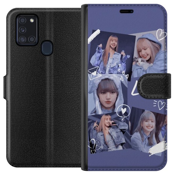 Samsung Galaxy A21s Lompakkokotelo Lisa Blackpink – Aestheti