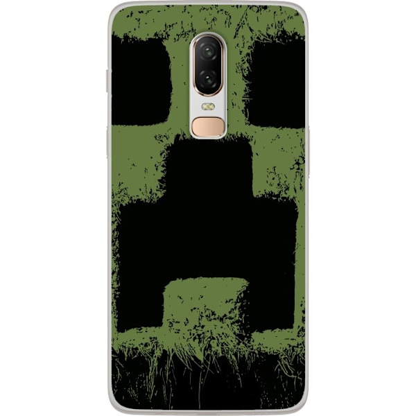 OnePlus 6 Läpinäkyvä kuori A Minecraft Movie