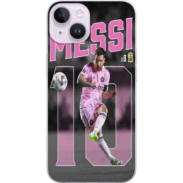Kompatibelt Mobildeksel til Apple iPhone 14 Lionel Messi