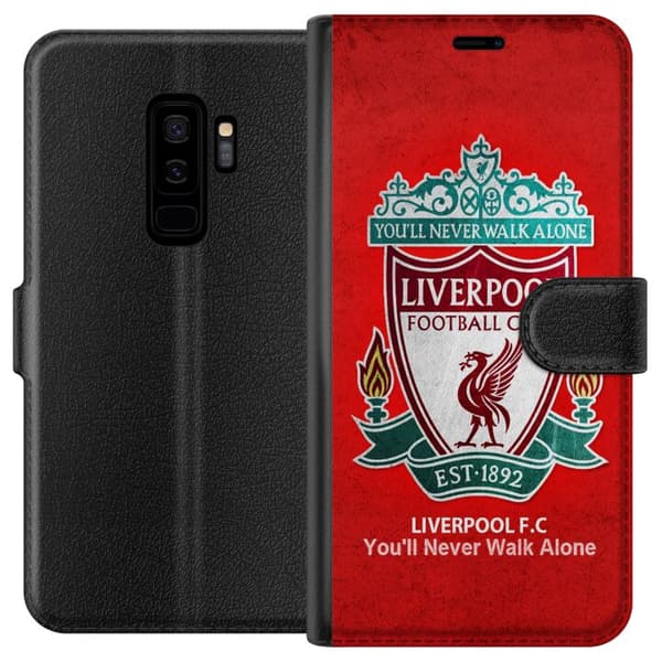 Kompatibel Tegnebogsetui til Samsung Galaxy S9+ Liverpool