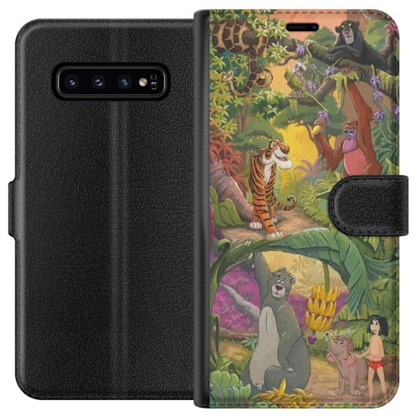 Samsung Galaxy S10 Lompakkokotelo Djungelboken