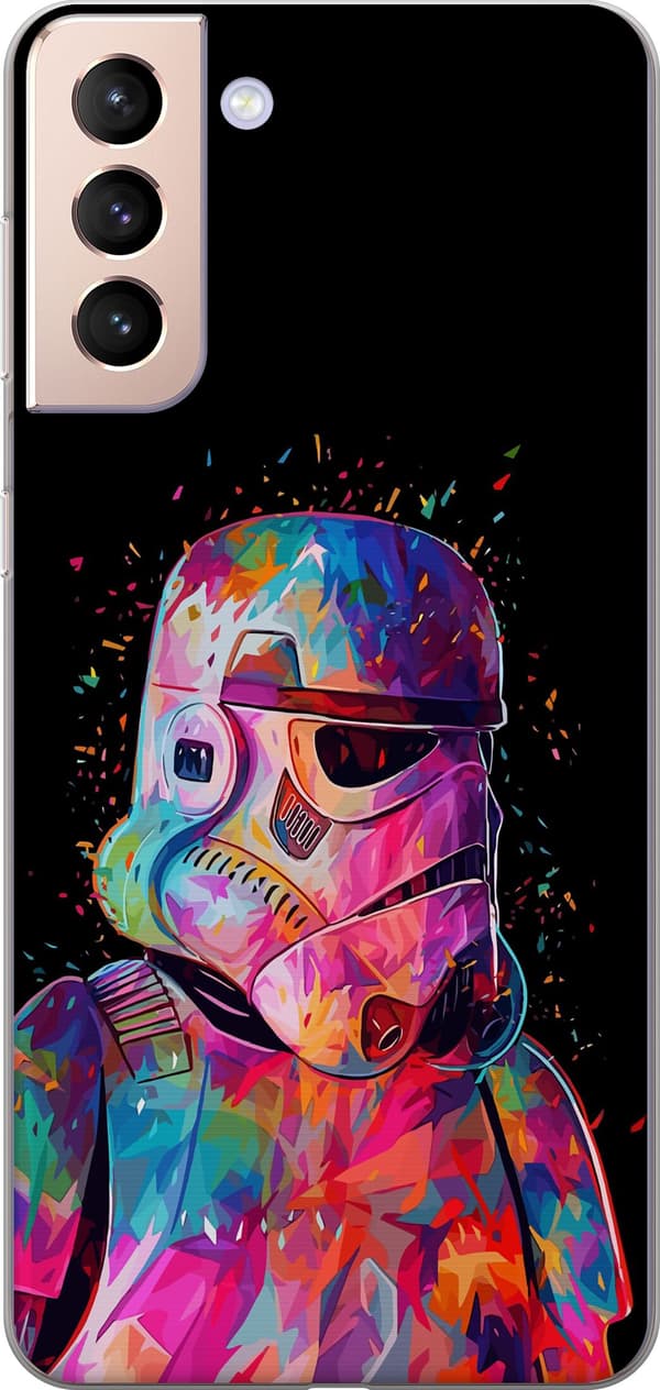 Kompatibel Mobilcover til Samsung Galaxy S21 Star Wars Stormtrooper