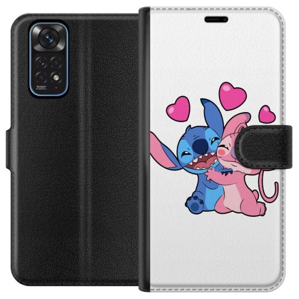 Xiaomi Redmi Note 11 Lompakkokotelo Lilo & Stitch