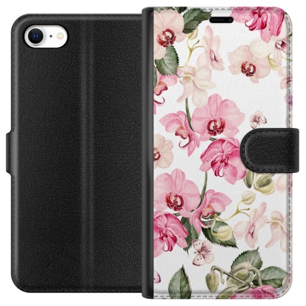 Apple iPhone 6s Tegnebogsetui Blomster