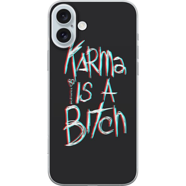 Apple iPhone 16 Plus Gennemsigtig cover Karma