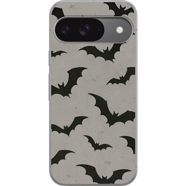 Google Pixel 9 Läpinäkyvä kuori Flutterprint