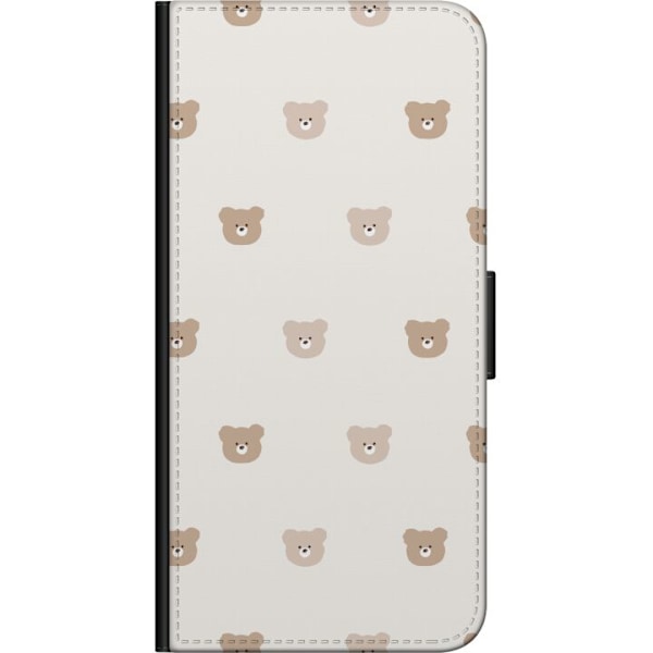 OnePlus 7 Pro Lompakkokotelo Teddy-tausta - söpöt teddykarhu