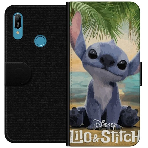 Huawei Y6 (2019) Lompakkokotelo Rakastava – Sydämin & Kawaii-tunnelma