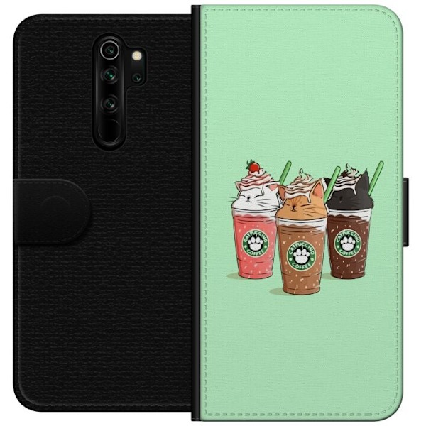 Xiaomi Redmi Note 8 Pro  Lommeboketui Catpuccino