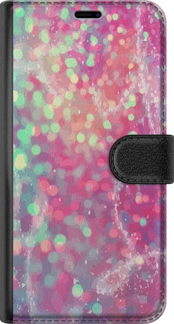 Kompatibel Tegnebogsetui til Apple iPhone SE (2020) Glitter