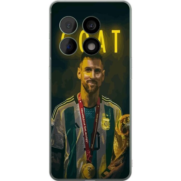 OnePlus 10 Pro Läpinäkyvä kuori Vuohi Messi