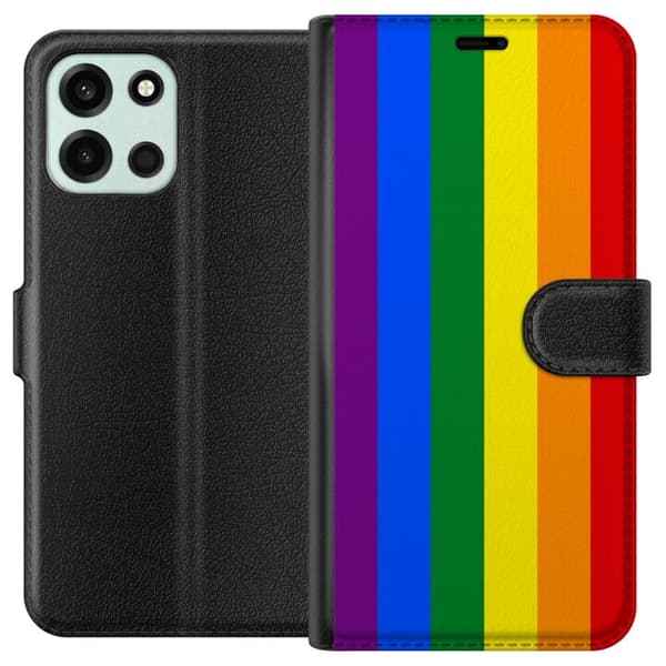 Kompatibel Tegnebogsetui til OnePlus Nord 6 Pride Flagga
