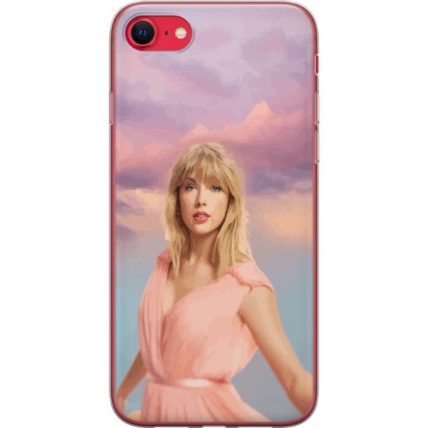 Apple iPhone SE (2020) Läpinäkyvä kuori Taylor Swift