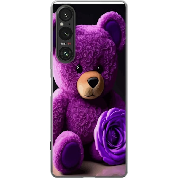 Sony Xperia 1 V Genomskinligt Skal Teddy Ros