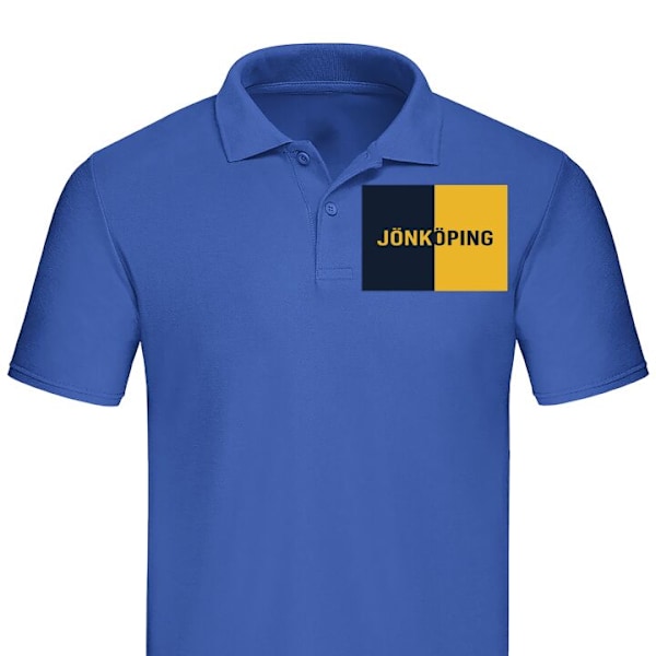 Poloshirt til Voksen | Elegant Poloshirt Jönköping – Hocke Blå X-Large
