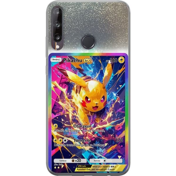 Kompatibelt Mobilskal till Huawei P40 lite E Pikachu gul