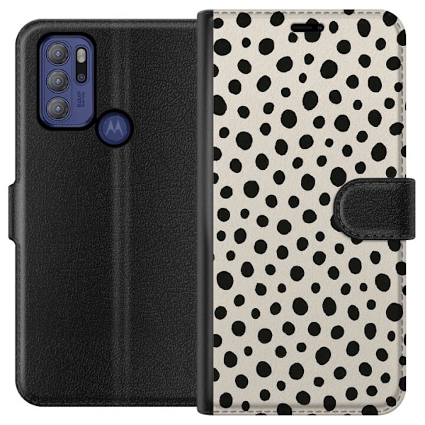 Motorola Moto G60S Lommeboketui Dot Dance