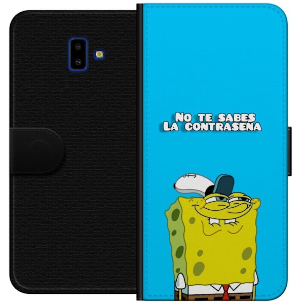 Samsung Galaxy J6+ Plånboksfodral SpongeBob SquarePants