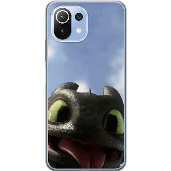 Xiaomi Mi 11 Lite Genomskinligt Skal How to Train Your Dragon (Draktränaren)