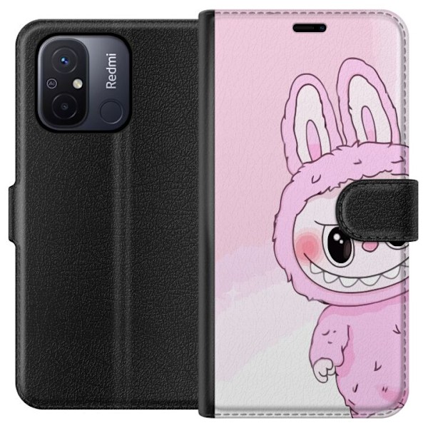 Xiaomi Redmi 12C Lommeboketui Labubu Bunny-serien