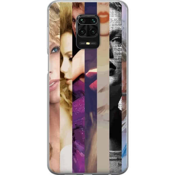 Xiaomi Redmi Note 9S Gennemsigtig cover Taylor Swift