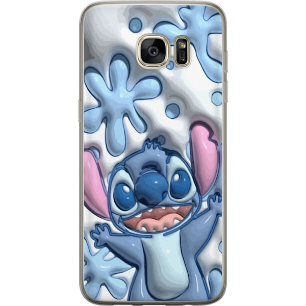 Samsung Galaxy S7 edge Läpinäkyvä kuori Kupliva Pistos