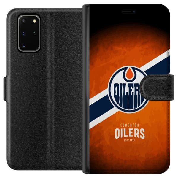 Kompatibel Tegnebogsetui til Samsung Galaxy S20+ Edmonton Oilers (NHL)