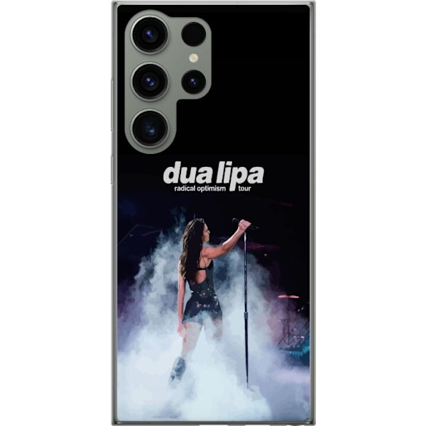 Samsung Galaxy S23 Ultra Läpinäkyvä kuori Dua Lipa – Sign