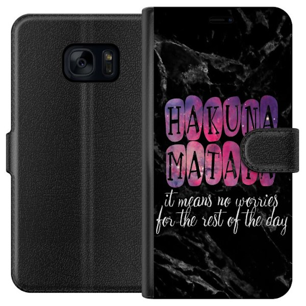 Samsung Galaxy S7 Tegnebogsetui Hakuna Matata