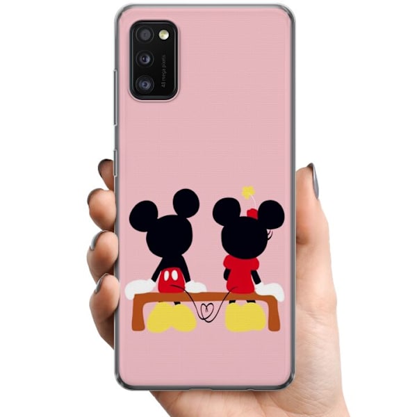 Samsung Galaxy A41 TPU Mobilskal Happy