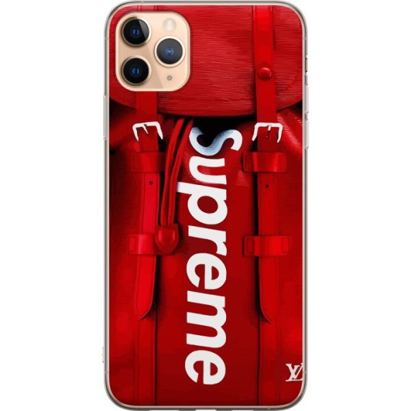 Apple iPhone 11 Pro Max Gennemsigtig cover Backpack Supreme -