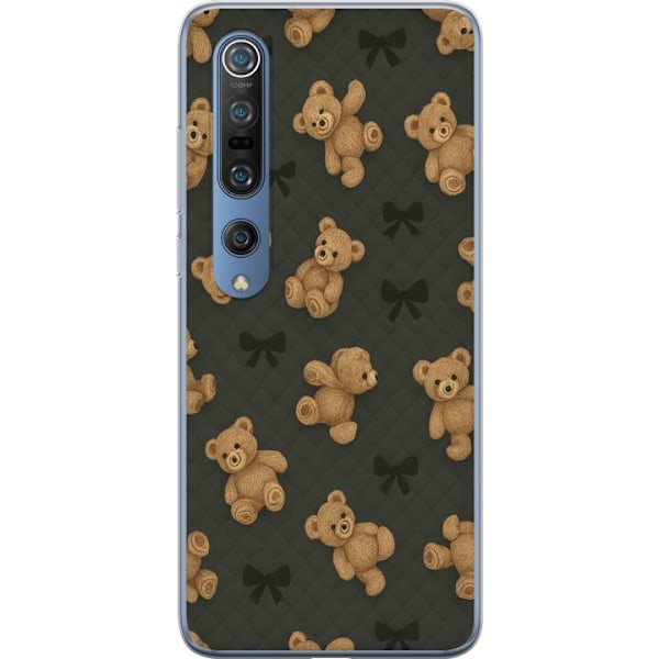Xiaomi Mi 10 Pro 5G Läpinäkyvä kuori Teddy Halauksia
