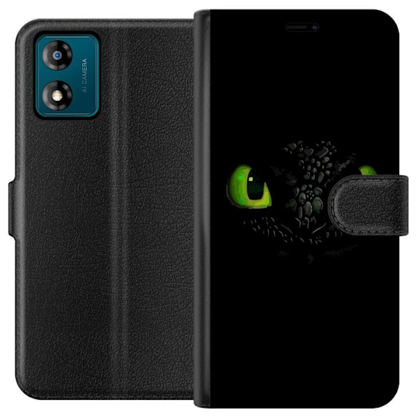 Motorola Moto E13 Tegnebogsetui Dragetræneren