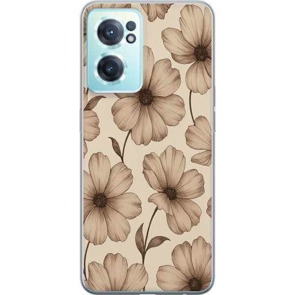 OnePlus Nord CE 2 5G Läpinäkyvä kuori Pastel Rush