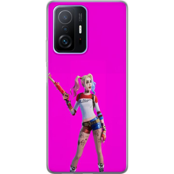 Xiaomi 11T Pro Läpinäkyvä kuori Fortnite - Harley Quinn