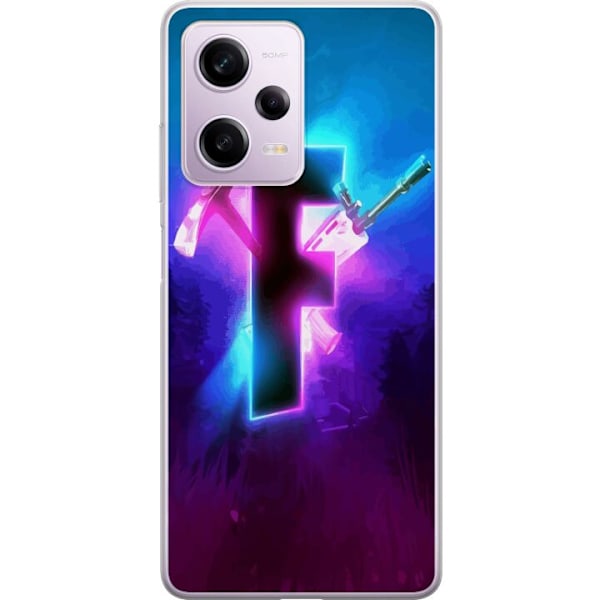 Xiaomi Redmi Note 12 Pro Gennemsigtig cover Fortnite