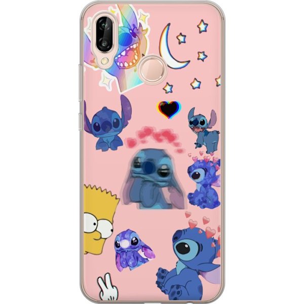 Huawei P20 lite Gennemsigtig cover Stitch