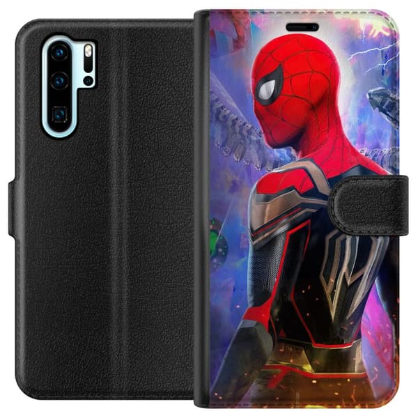 Kompatibelt Lommeboketui til Huawei P30 Pro Spider Man: No Way Home
