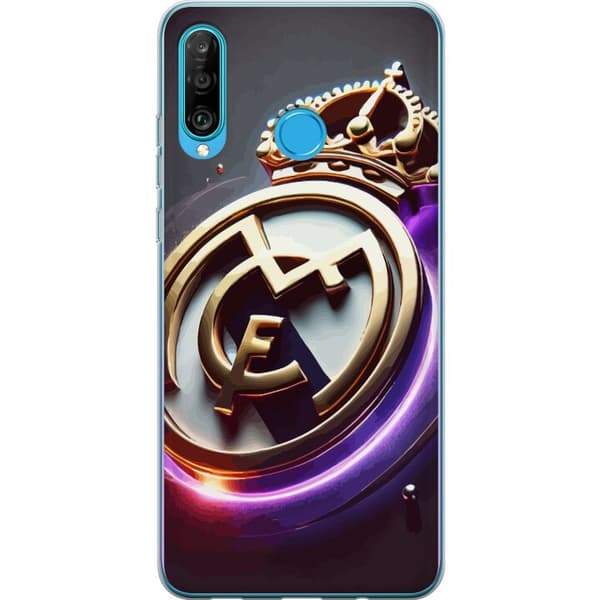 Kompatibel Mobilcover til Huawei P30 lite Real Madrid CF