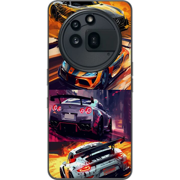 Nothing Phone (3a) Pro Genomskinligt Skal Rally Fever – fartfyllt motiv med rallybilar
