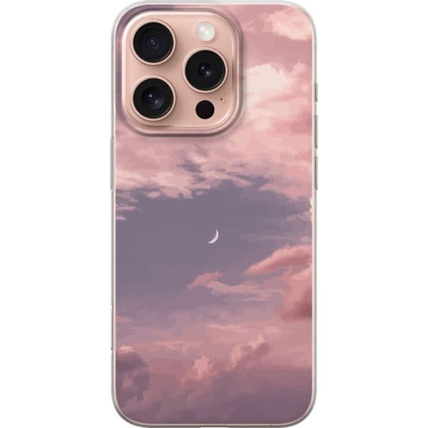 Kompatibelt Mobildeksel til Apple iPhone 16 Pro Rosa Himmel