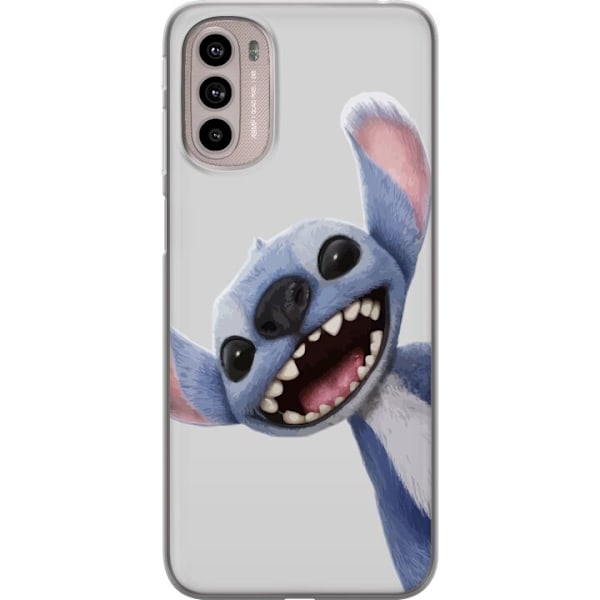 Motorola Moto G41 Gjennomsiktig deksel Stitch i Fart - Kawaii