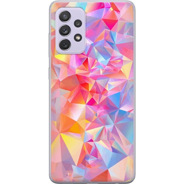 Samsung Galaxy A52s 5G Läpinäkyvä kuori Kimallus