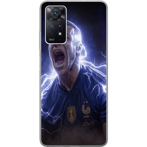 Xiaomi Redmi Note 11 Pro 5G Läpinäkyvä kuori Kylian Mbappe