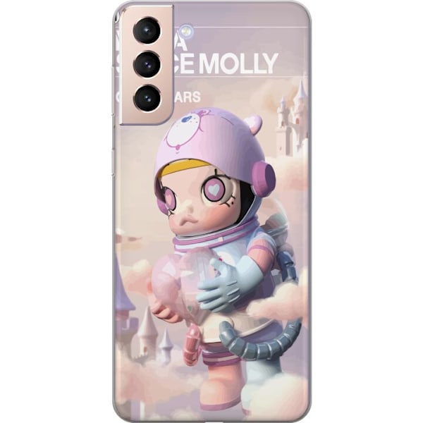 Samsung Galaxy S21 Gjennomsiktig deksel Mega Space Molly Care
