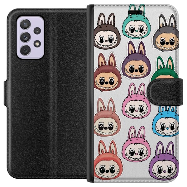 Samsung Galaxy A52s 5G Plånboksfodral Labubu Macaron Monster