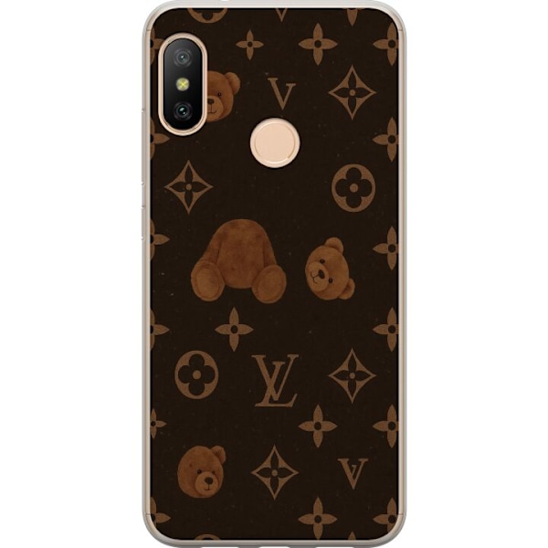 Xiaomi Redmi 6 Pro Läpinäkyvä kuori Plush Luxe