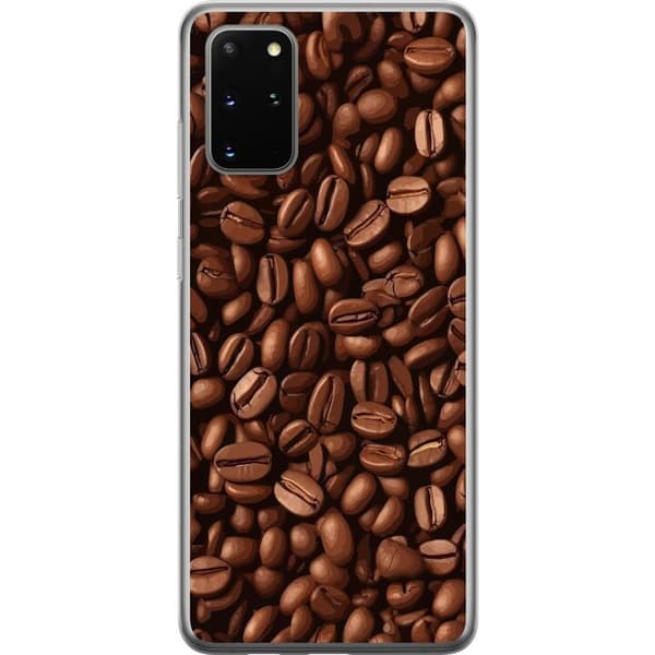 Kompatibelt Mobildeksel til Samsung Galaxy S20+ Kaffebönor närbild brun